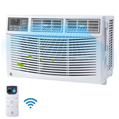 Garvee 5000 BTU Window Air Conditioner, Fast Cooling for Rooms up to 150 Sq. Ft, Window Ac Unit with 7 Level Temperature Setting, White