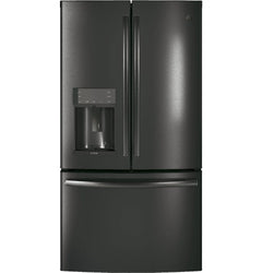 Appliances PFE28KBLTS 36 Inch French Door Refrigerator Black Stainless Steel