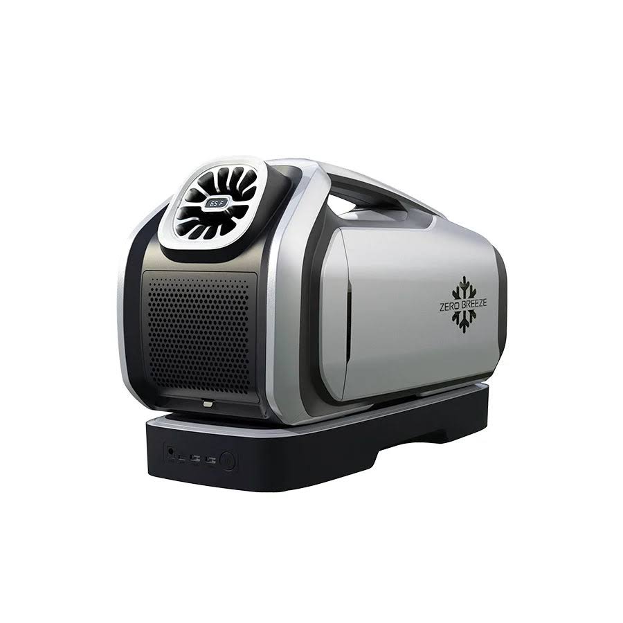 Zero Breeze Mark 2 Portable Air Conditioner, Plus (1 AC + 1 Battery)