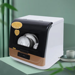 Autrinix Portable Dishwasher with 99.9% Sterilization, 3 Wash Modes & Water Saving Function, Compact Design, for Apartments & Small Kitchens